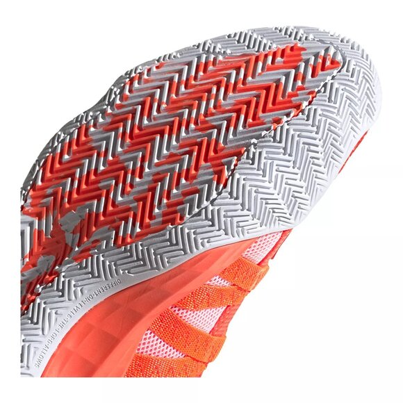 Brand New adidas Women's Dame 6 Hecklers Basketball Shoes Red - Performance - Picture 9 of 9